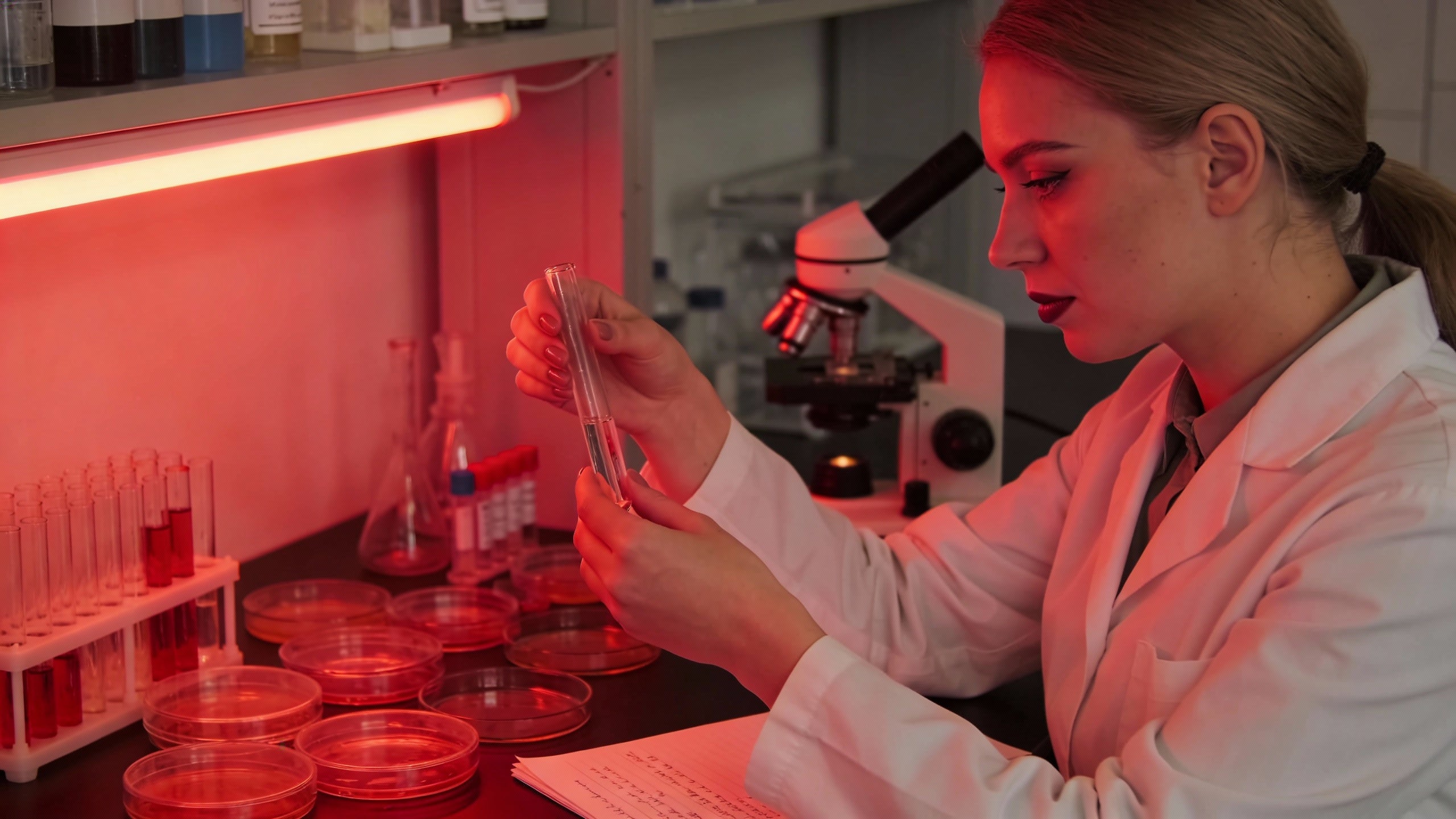 Impact of Red Light on Calcium Ion Channels in Cells