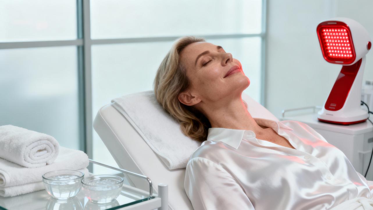 How Red Light Therapy Affects Recovery After Chemical Peels