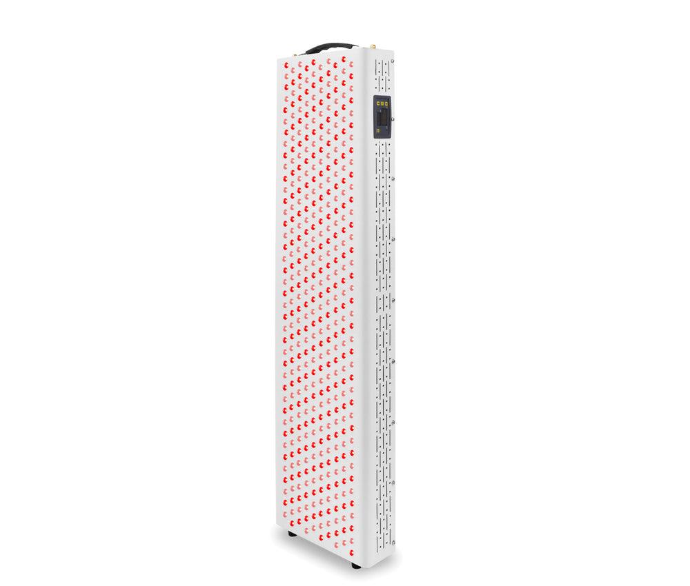 YOULUMI Red Light Therapy Panel IRP-004 in white with red lights for pain relief and wellness.