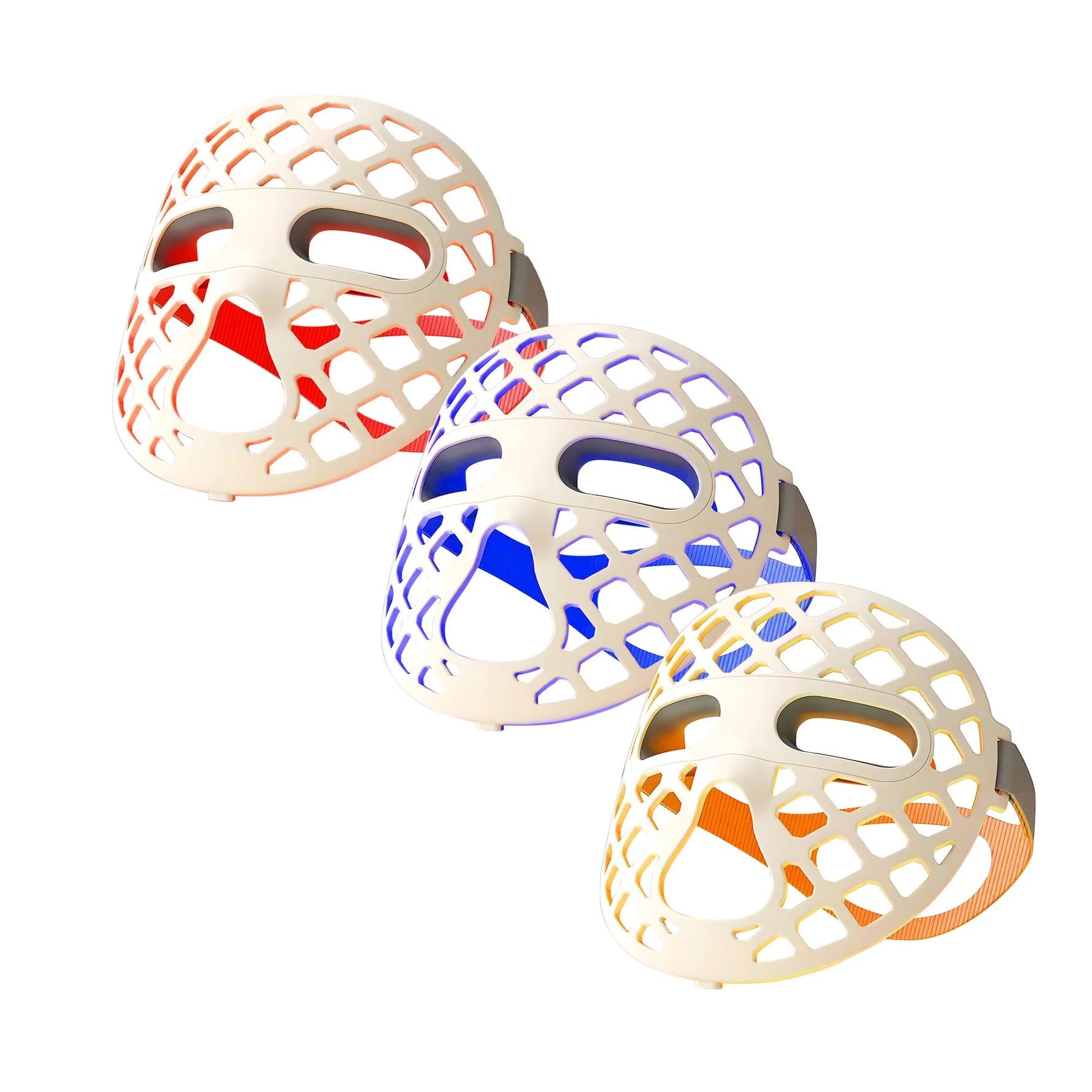 YL-IPM-Y03 Red Light Therapy Mask with red, blue, and yellow light options for versatile skin treatments
