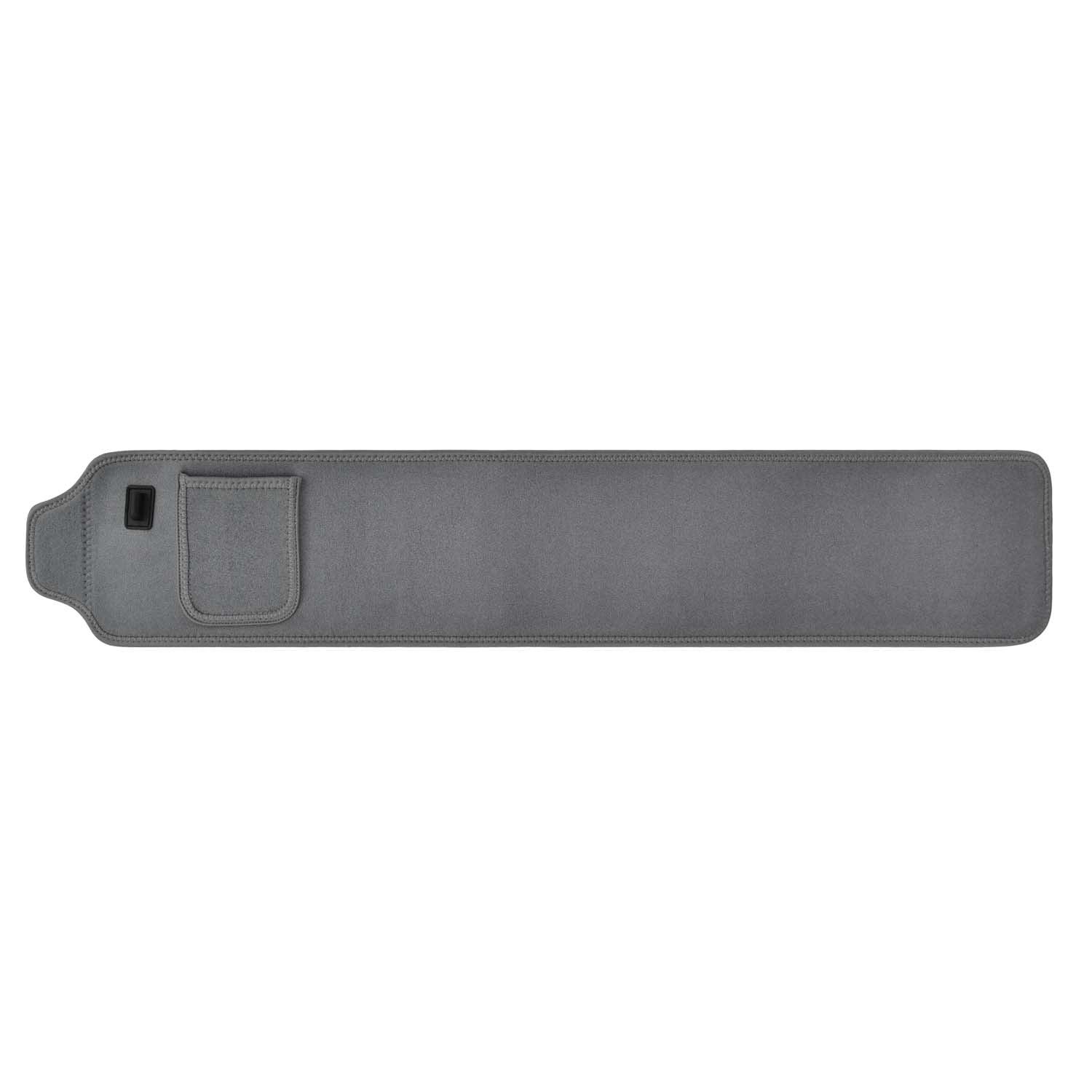 YOULUMI Red Light Therapy Belt - Grey design with control panel, for pain relief and wellness.
