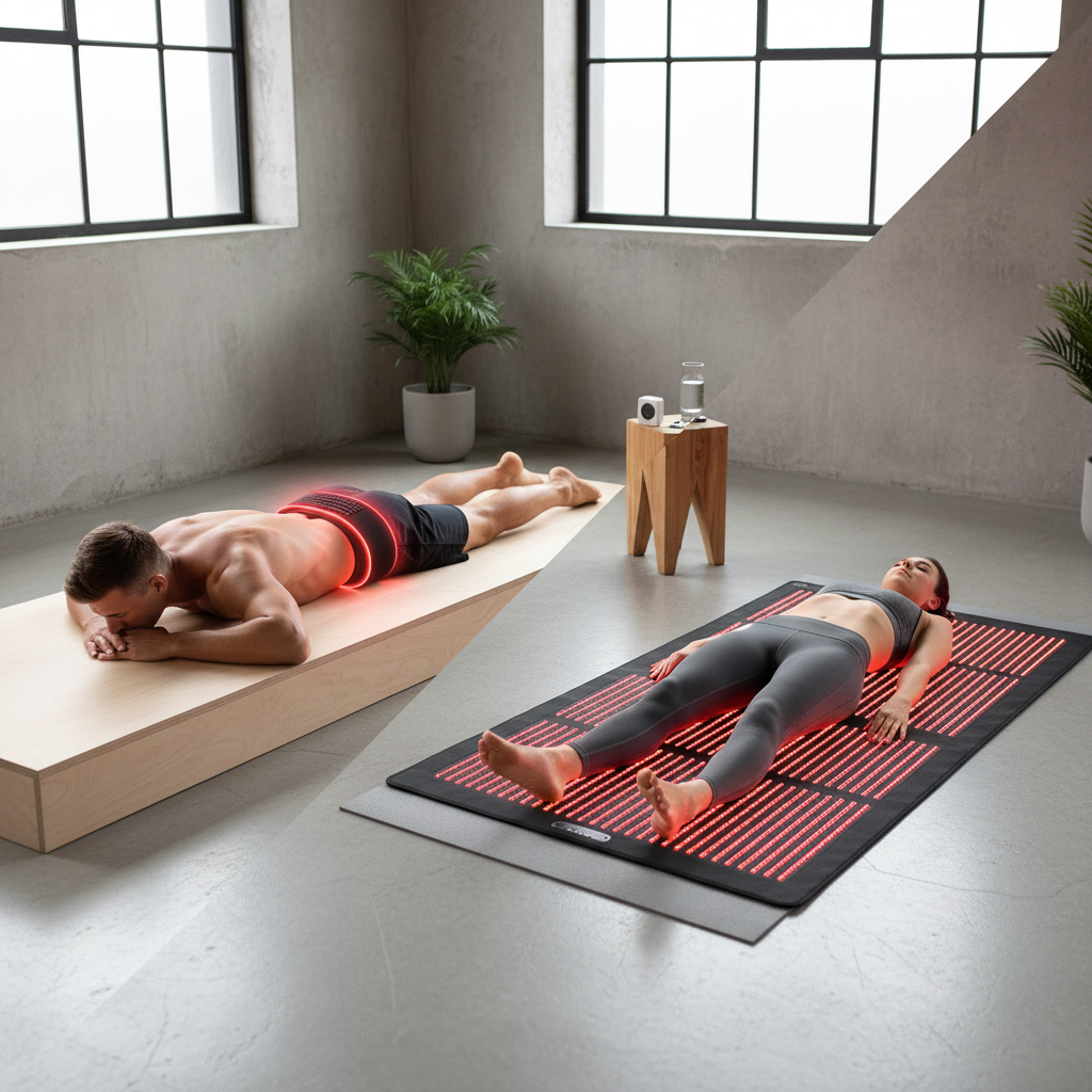 Red Light Therapy Belts vs. Mats: Targeted vs. Systemic Recovery cover