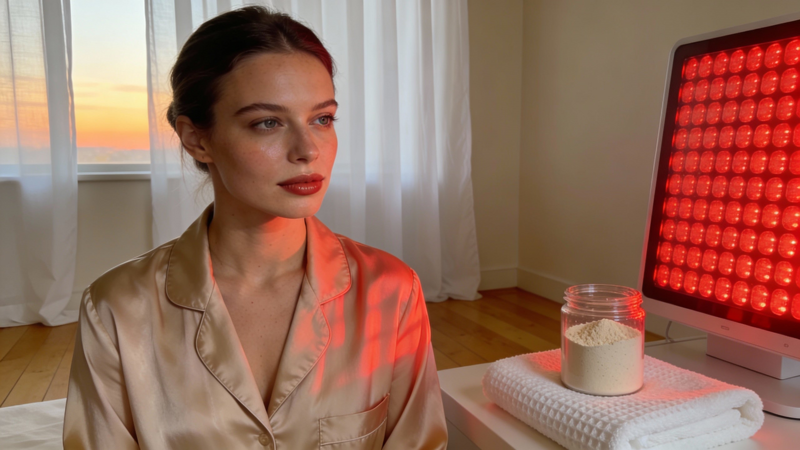 Understanding the Role of Red Light in Collagen Formation Mechanics