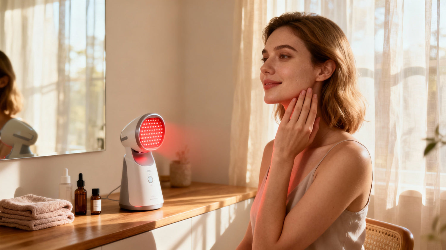 Effects of Red Light Therapy on T‑Zone Oil Production