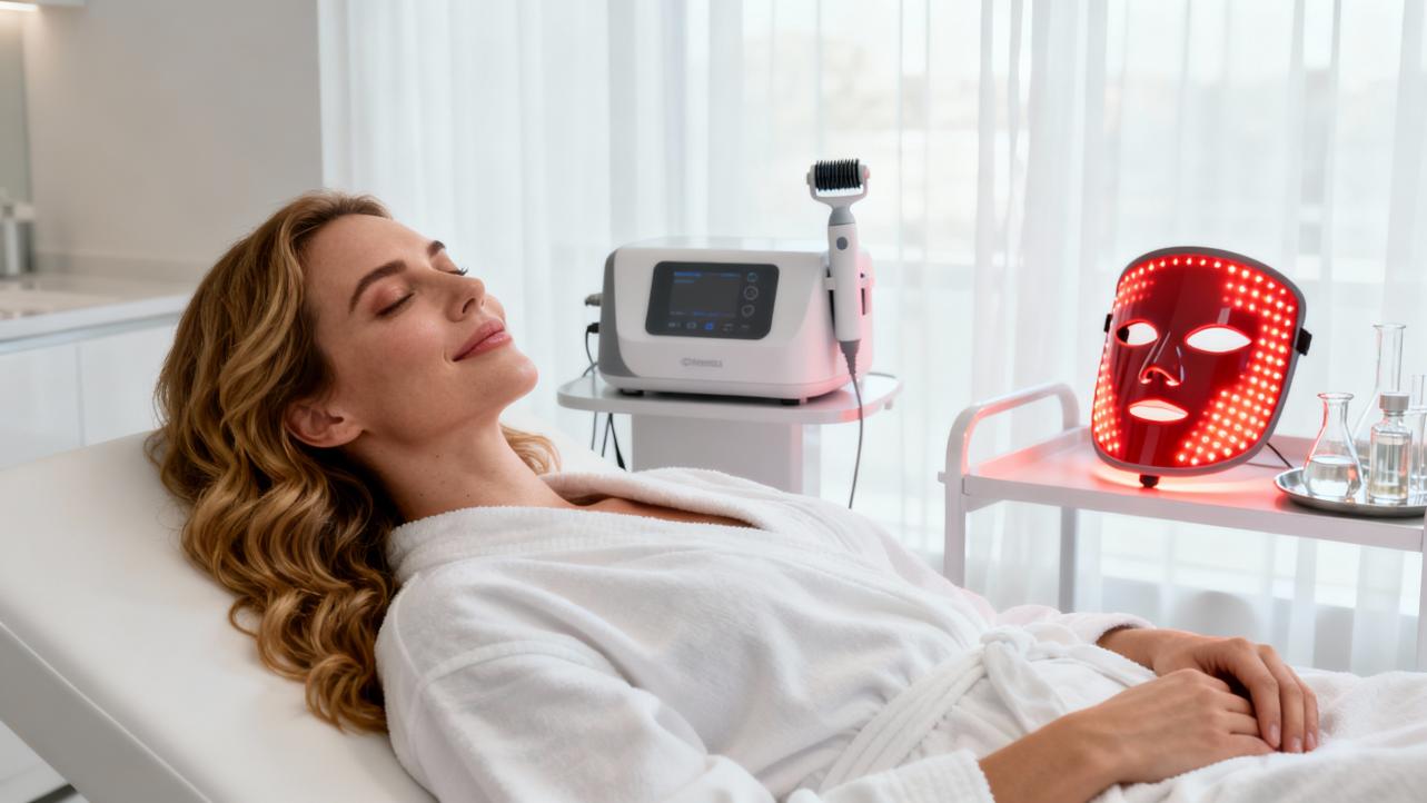 Red Light Therapy After Microneedling: How To Speed Recovery Without Sacrificing Results
