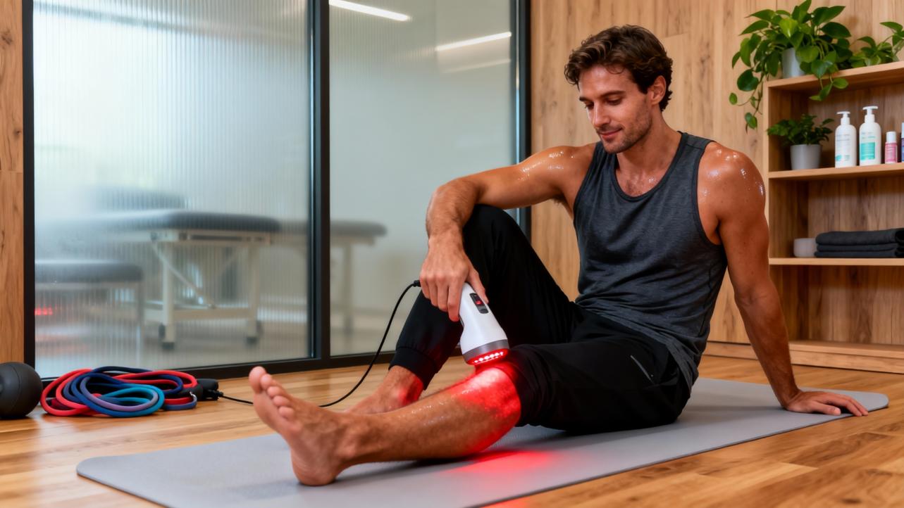 Using Red Light Therapy for Acute Muscle Strains After Exercise