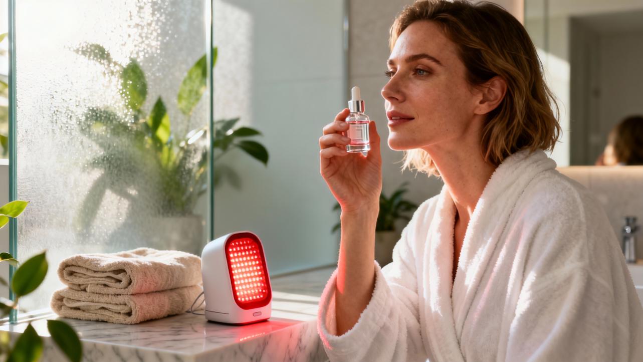How Red Light Therapy Impacts Hormonal Cream Withdrawal