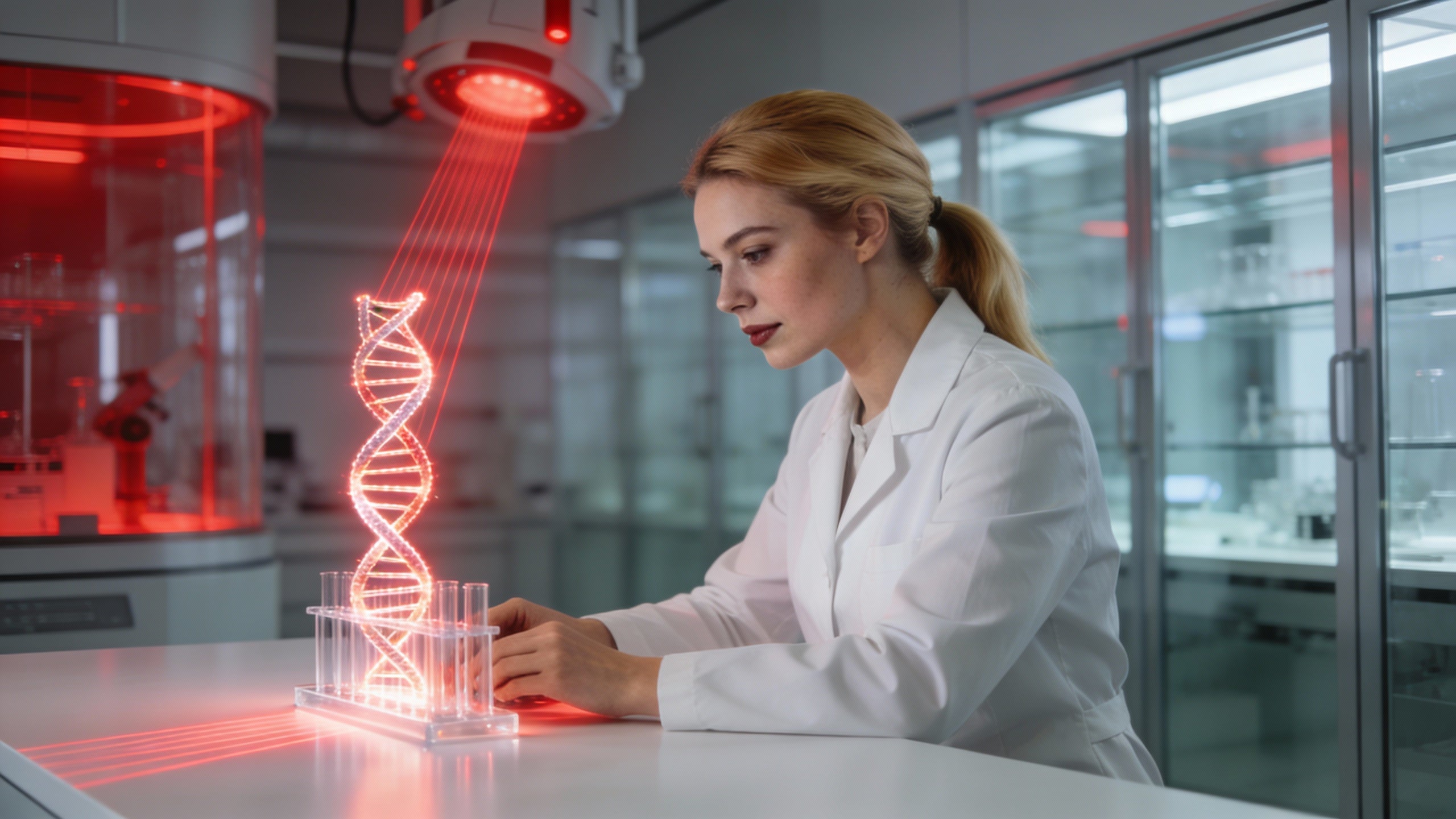 Understanding How Red Light Affects DNA Expression Without Sequence Changes