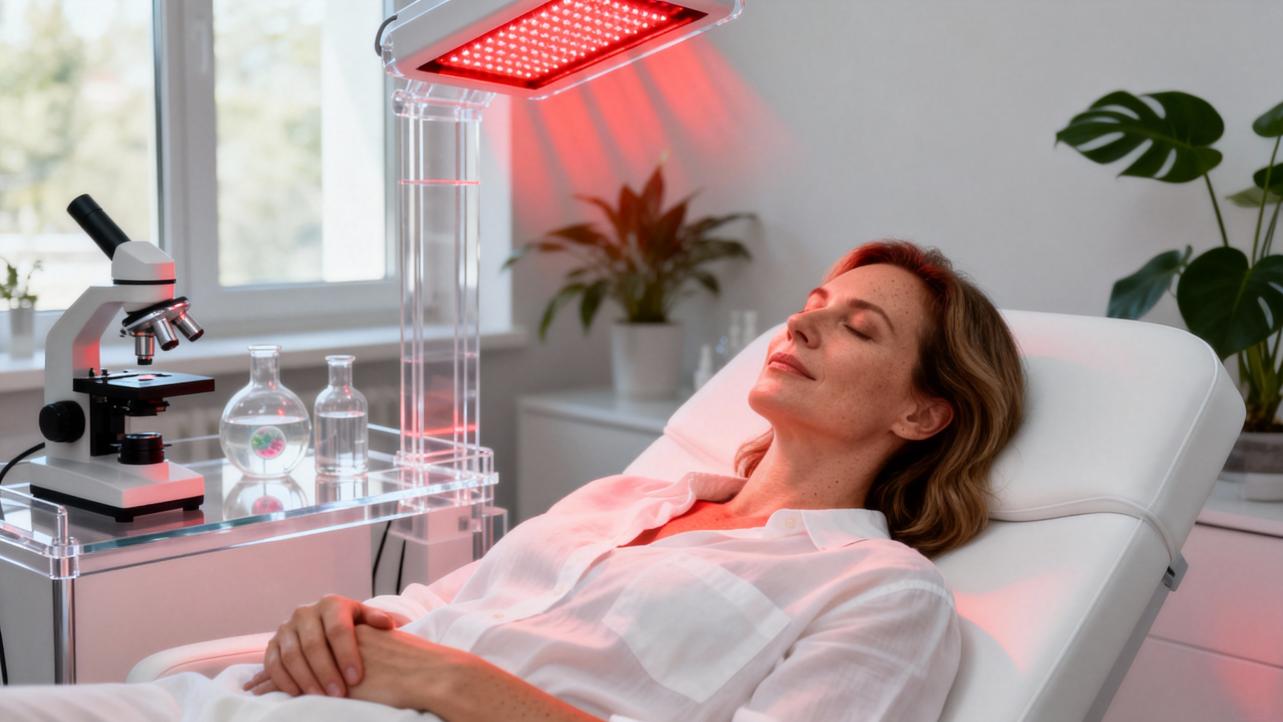 How Red Light Therapy Can Help Balance Combination Skin