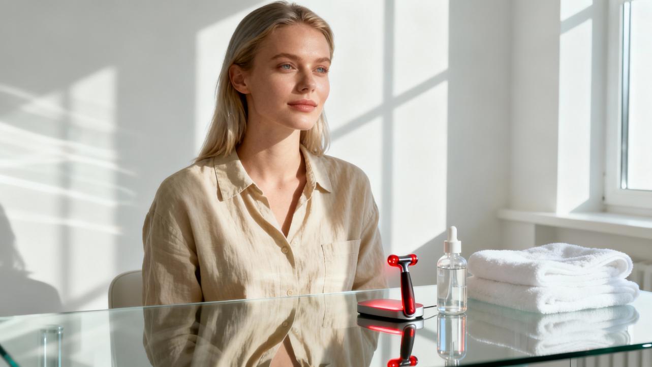 Evaluating the Combined Effects of Red Light and Hyaluronic Acid Treatments