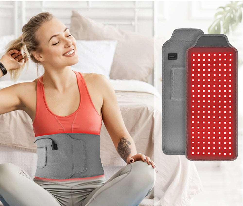 YOULUMI infrared and red light body wrap for back pain relief
